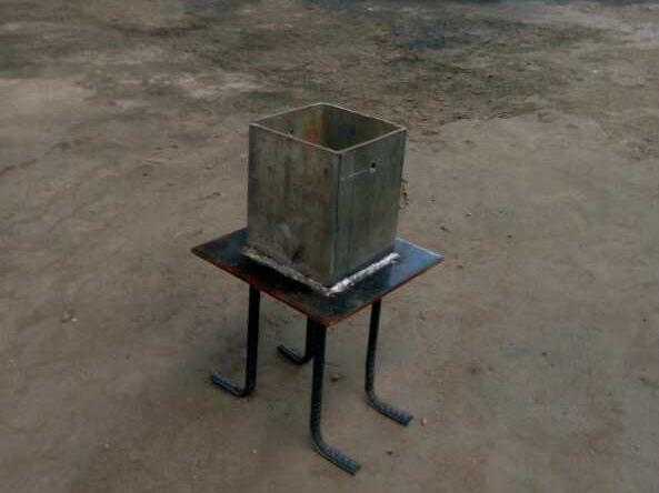 防腐木护栏预埋件